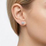1.20 Carat Solitaire Earrings