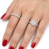 1.20 Ct. Natural Diamond Wedding Ring Set | LONDIA