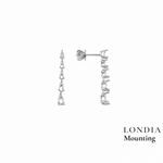 Pear Graduated Earring Mountings