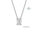 1.20 Ct. Natural Diamond HRD Certified Oval Solitaire Design Set