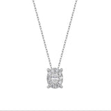 1.20 Ct. Natural Diamond Magic Oval Design Bridal Set