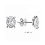 1.20 Ct. Natural Diamond Magic Oval Design Bridal Set