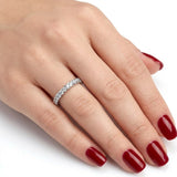 1.25 Carat Diamond Eternity Ring in 14K Solid Gold