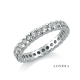 1.25 Carat Diamond Eternity Ring in 14K Solid Gold