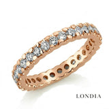 1.25 Carat Diamond Eternity Ring in 14K Solid Gold