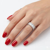 1.30 Carat Diamond Eternity Ring in 14K Solid Gold