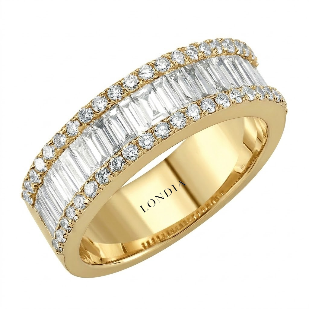 1.30 Carat Diamond Eternity Ring in 14K Solid Gold