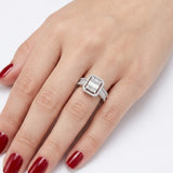 1.30 Carat Natural Diamond Baguette Design Diamond Ring | LONDIA