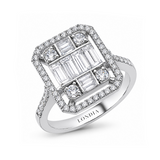 1.30 Carat Natural Diamond Baguette Stone Design Diamond Ring | LONDIA
