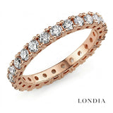 1.35 Carat Diamond Eternity Ring in 14K Solid Gold