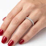 1.35 Carat Diamond Eternity Ring in 14K Solid Gold