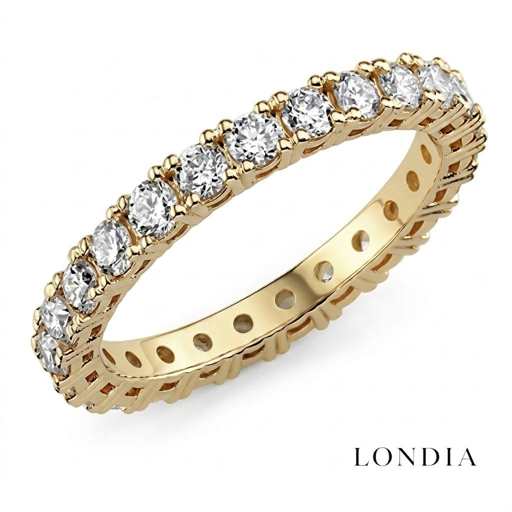 1.35 Carat Diamond Eternity Ring in 14K Solid Gold