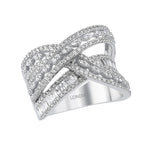 Diamond Line Design Ring