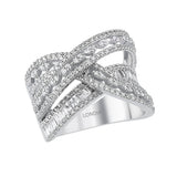 Diamond Line Design Ring