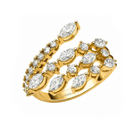 Natural Diamond Statement Design Ring