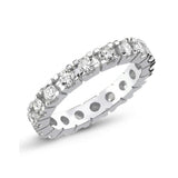 1.40 Carat Diamond Full Eternity Ring in 14K Solid Gold