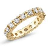 1.40 Carat Diamond Full Eternity Ring in 14K Solid Gold