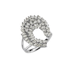 1.40 Carat Natural Diamond Statement Design Ring – 18K Gold