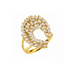 1.40 Carat Natural Diamond Statement Design Ring – 18K Gold