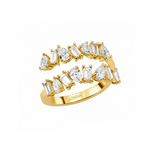 1.40 Carat Natural Diamond Statement Design Ring – 18K Gold