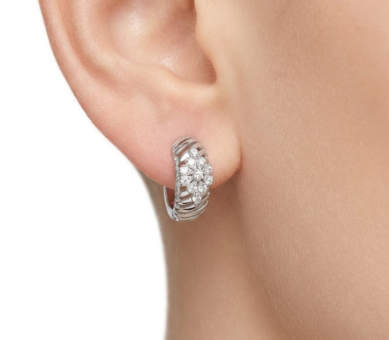 1.40 Ct. Natural Diamond Londia Flora Collection Set in 14K Gold