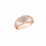 1.40 Ct. Natural Diamond Londia Flora Collection Set in 14K Gold