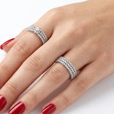 Natural Diamond Wedding Ring Set 