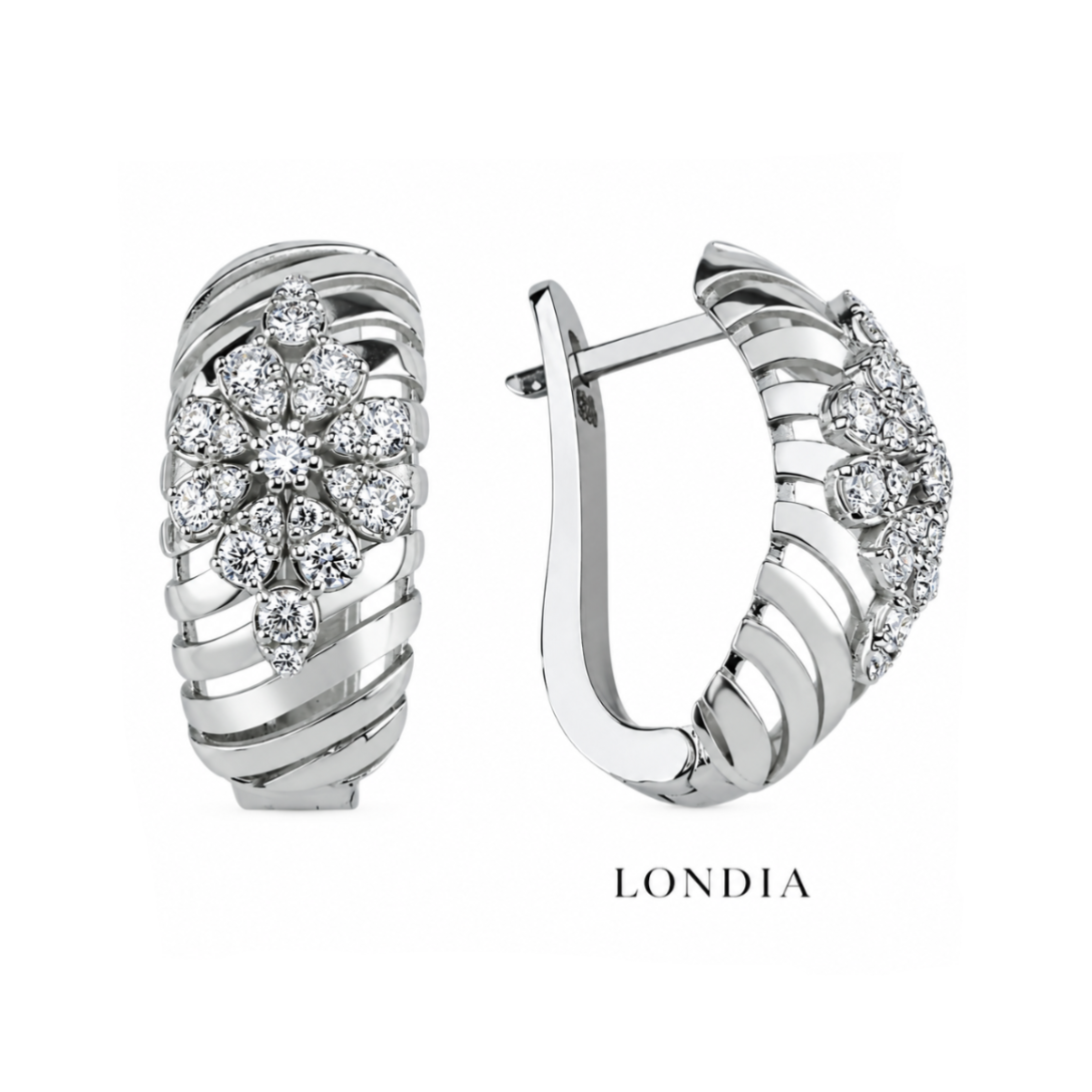 1.40 Carat Natural Diamond Flora Collection Set