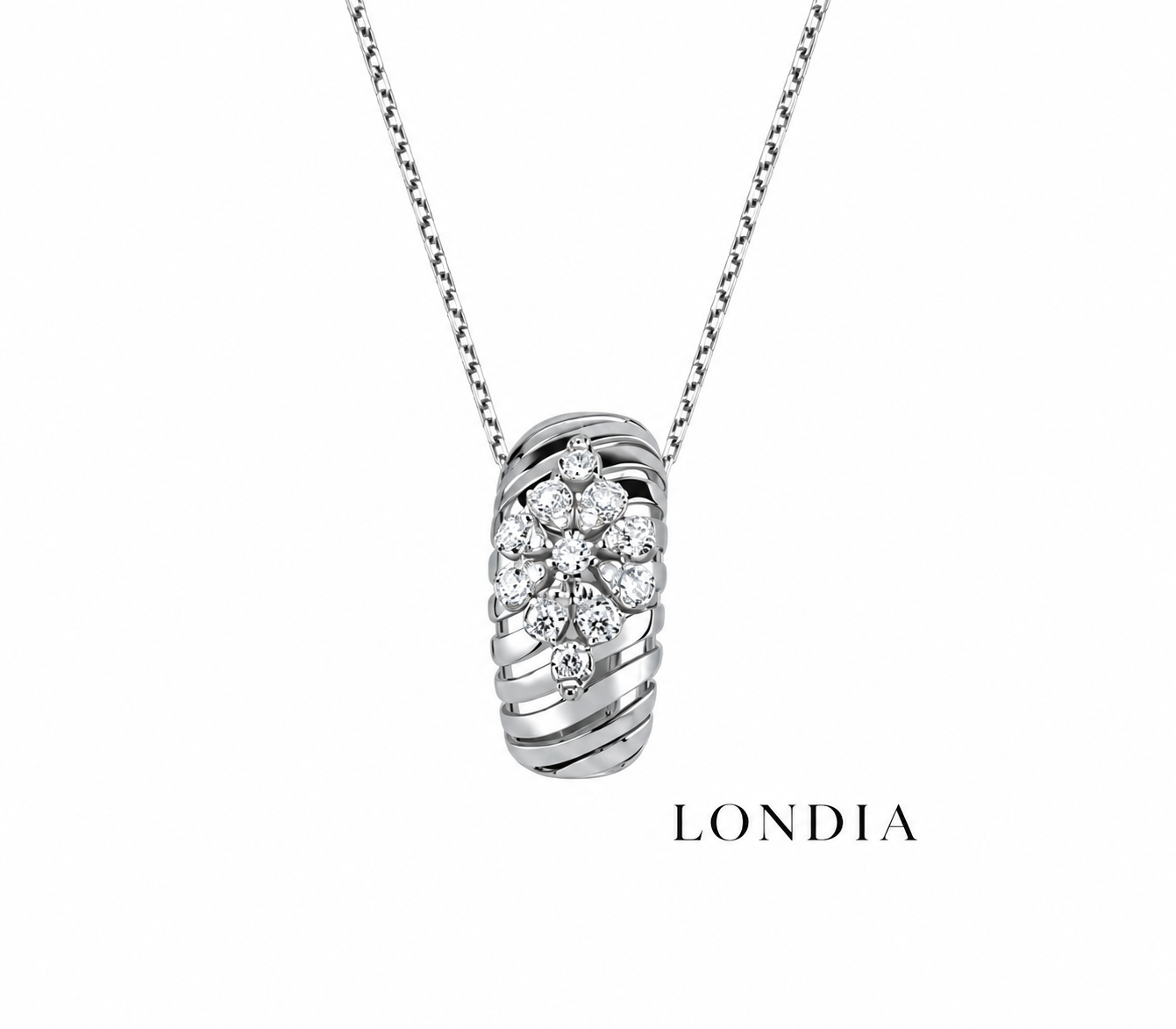 1.40 Carat Natural Diamond Flora Collection Set
