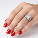 1.45 Carat Natural Diamond Baguette Design Diamond Ring | LONDIA
