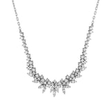 1.50 CT Natural Diamond Magic Marquise Necklace