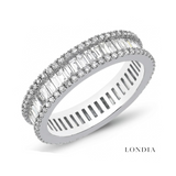 1.50 Carat Diamond Eternity Ring in 14K Solid Gold