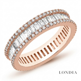 1.50 Carat Diamond Eternity Ring in 14K Solid Gold