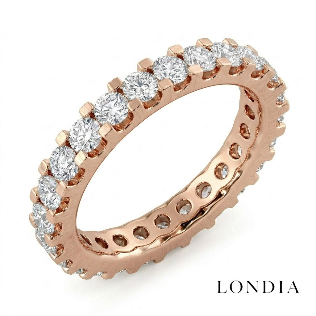 1.50 Carat Diamond Eternity Ring in 14K Solid Gold