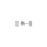 Natural Diamond Oval Necklace & Earrings Set