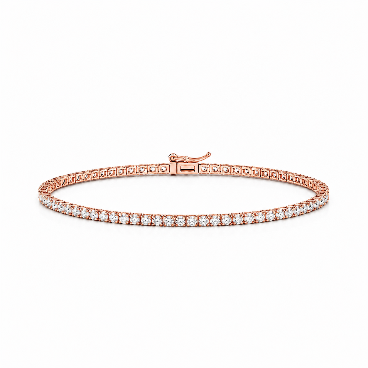 1.50 Ct. Natural Diamond Classic Design Tennis Bracelet