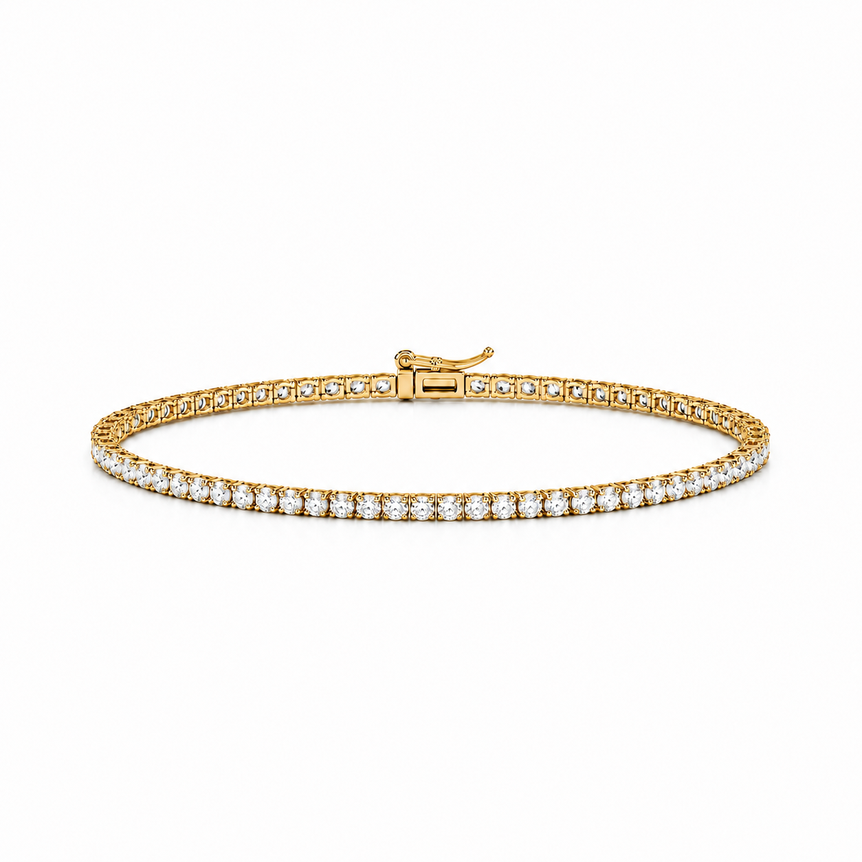 1.50 Ct. Natural Diamond Classic Design Tennis Bracelet