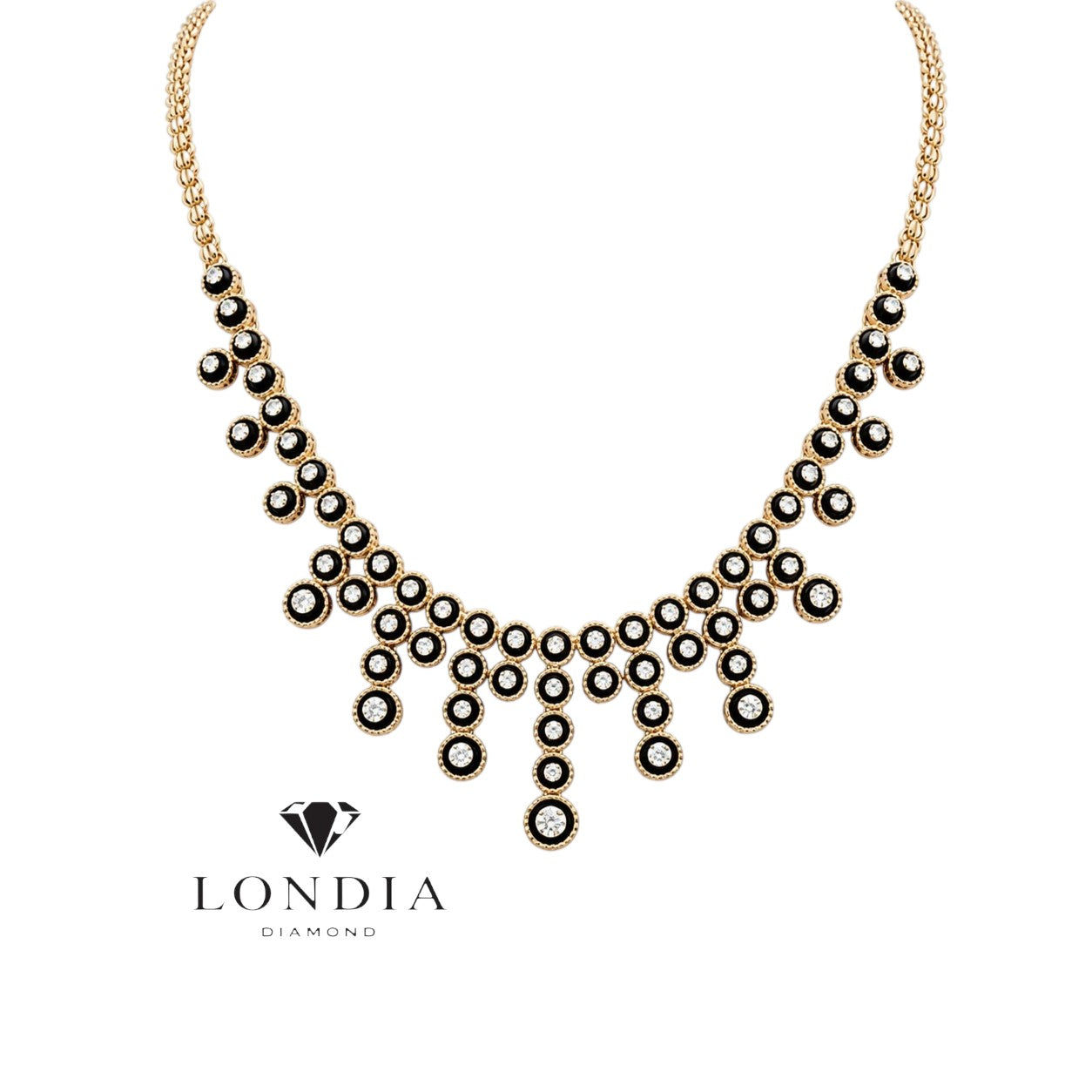 1.50 Ct. Rose Diamond Antique Design Necklace