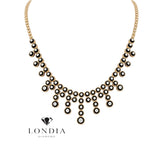 1.50 Ct. Rose Diamond Antique Design Necklace