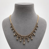 1.50 Ct. Rose Diamond Antique Design Necklace