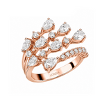 1.55 Carat Natural Diamond Statement Design Ring – 18K Gold