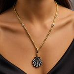 1.60 Carat Natural Diamond Charm Necklace