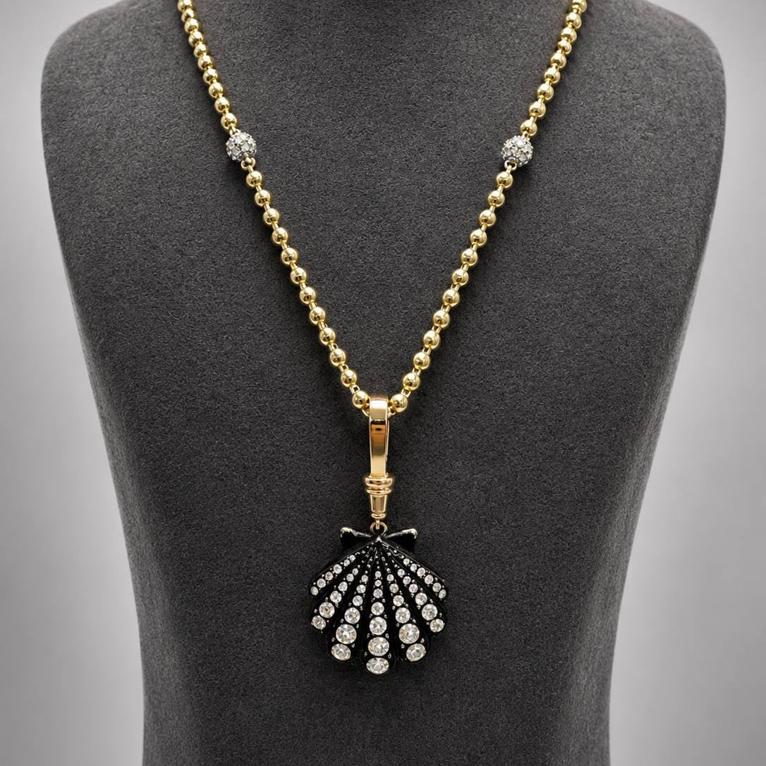 1.60 Carat Natural Diamond Charm Necklace