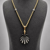 1.60 Carat Natural Diamond Charm Necklace