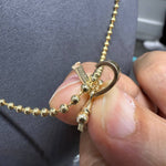 1.60 Carat Natural Diamond Charm Necklace
