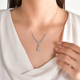 1.65 ct. Baguette Diamond Necklace & Earring Set 14k Gold