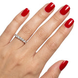 1.75 Carat Diamond Full Eternity Ring in 14K Solid Gold