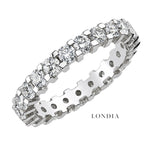 1.75 Ct. F Color Natural Diamond Full Eternity Ring