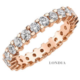 1.75 Ct. F Color Natural Diamond Full Eternity Ring