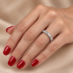 1.75 Ct. F Color Natural Diamond Full Eternity Ring